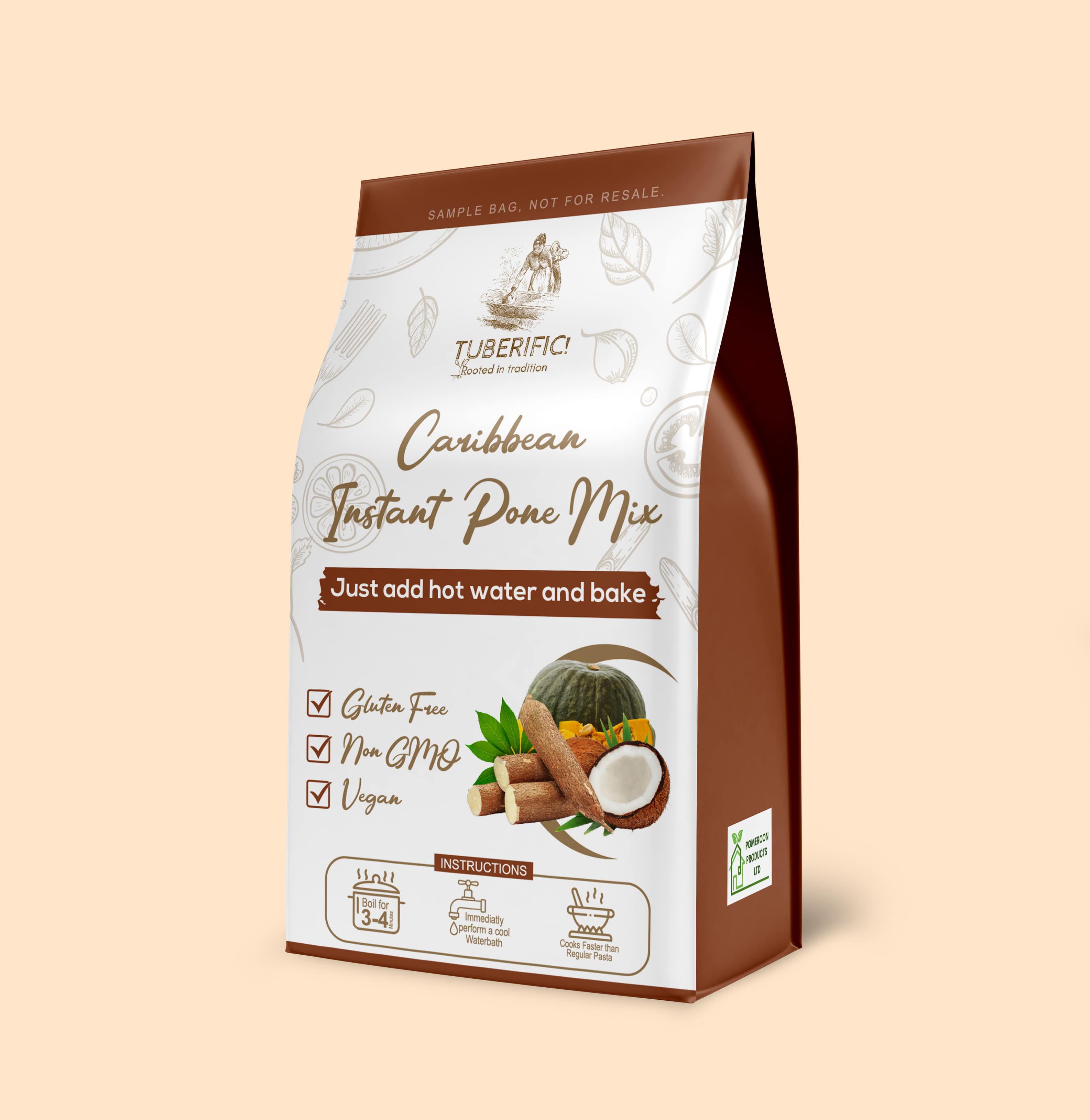 Pouch Packaging Mockup Design Lahore