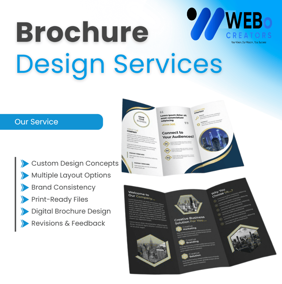 Brochure Design Service in Lahore - Custom Brochures For Marketing