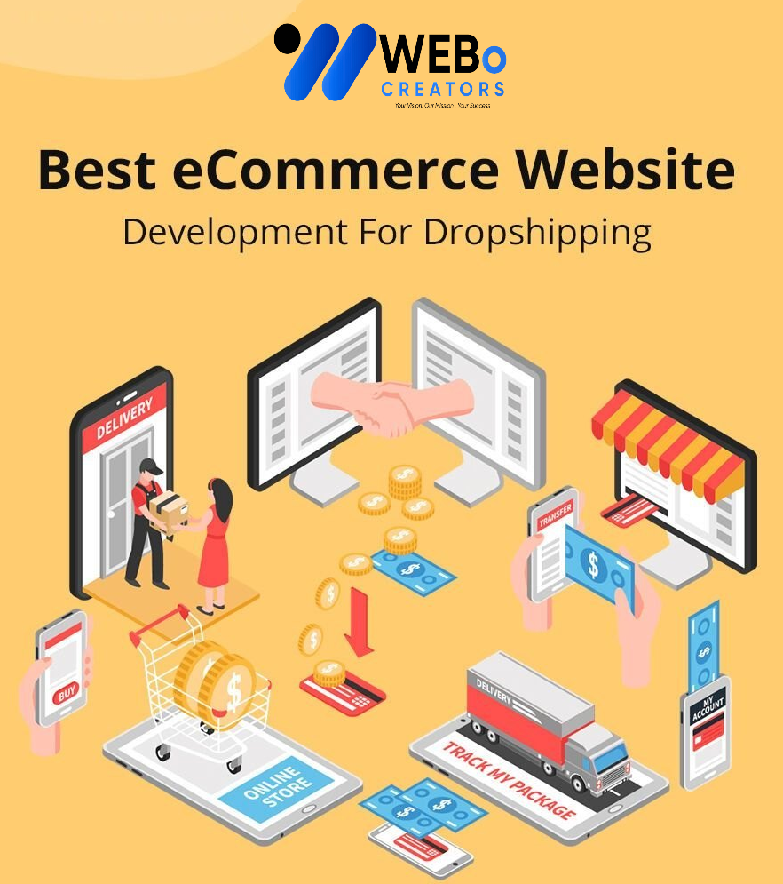 Modern Shopify dropshipping store design for online selling in Lahore 2026