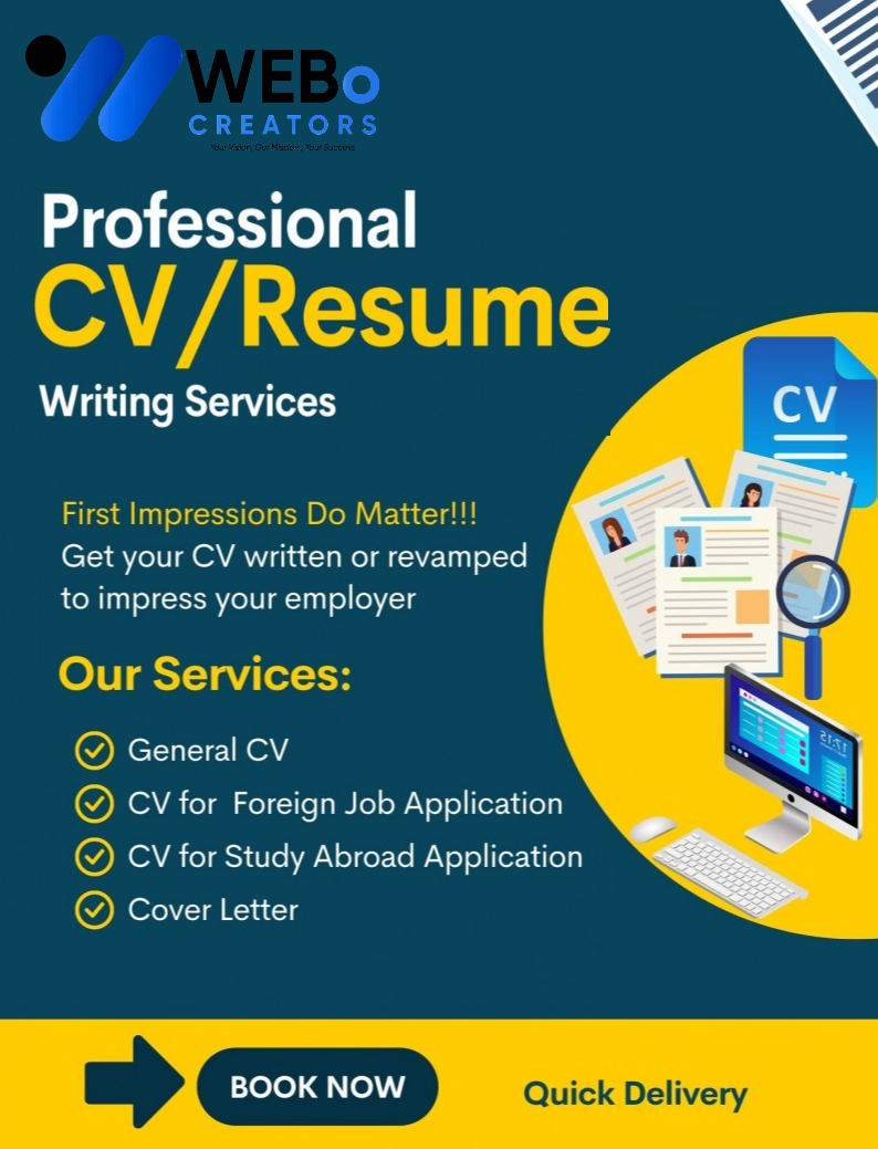 Resume Writing Service | CV, Linkedin Profile, Cover Letter, Reference Sheet in Lahore