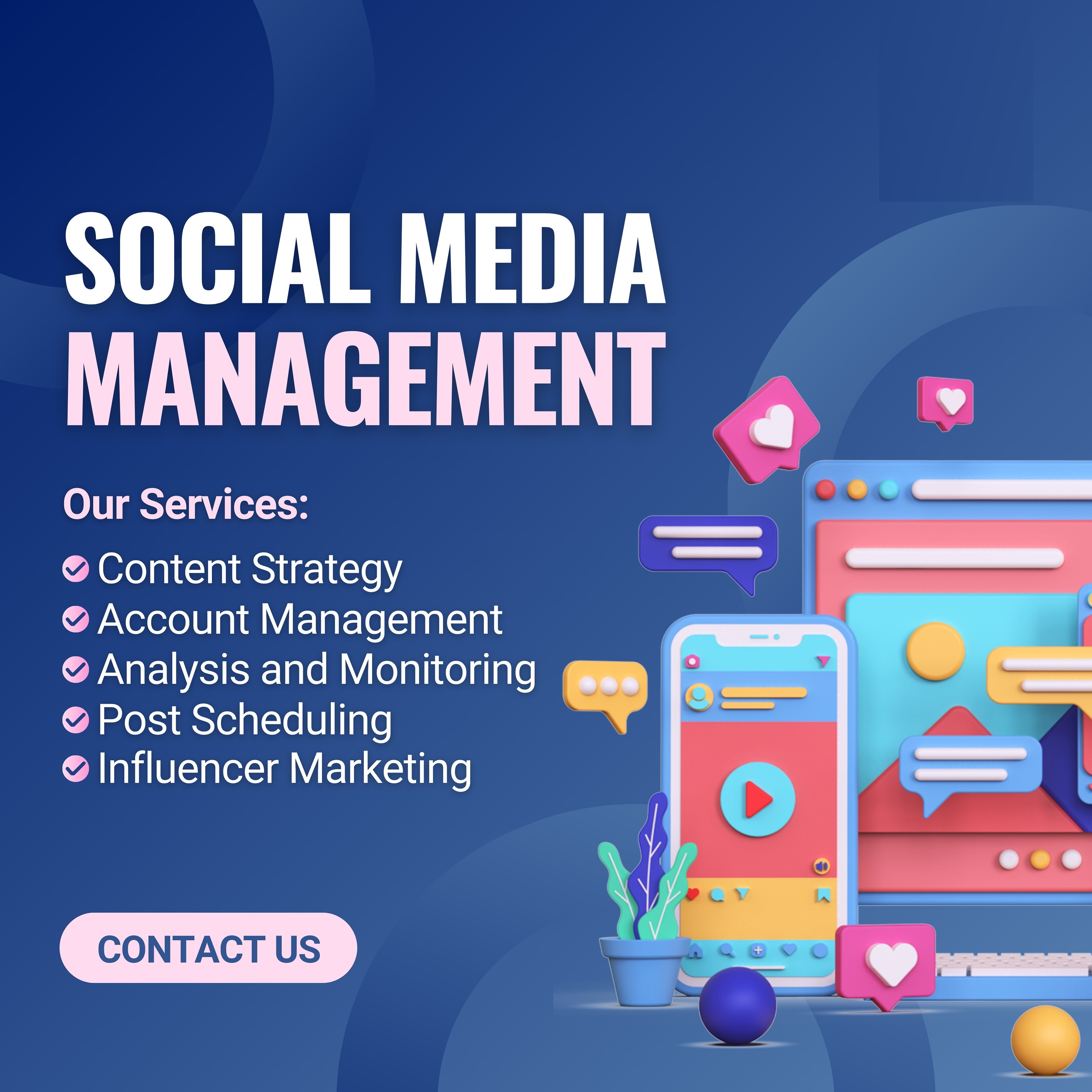 Best Social Media Design Service | Top Social Media Post Design in Lahore
