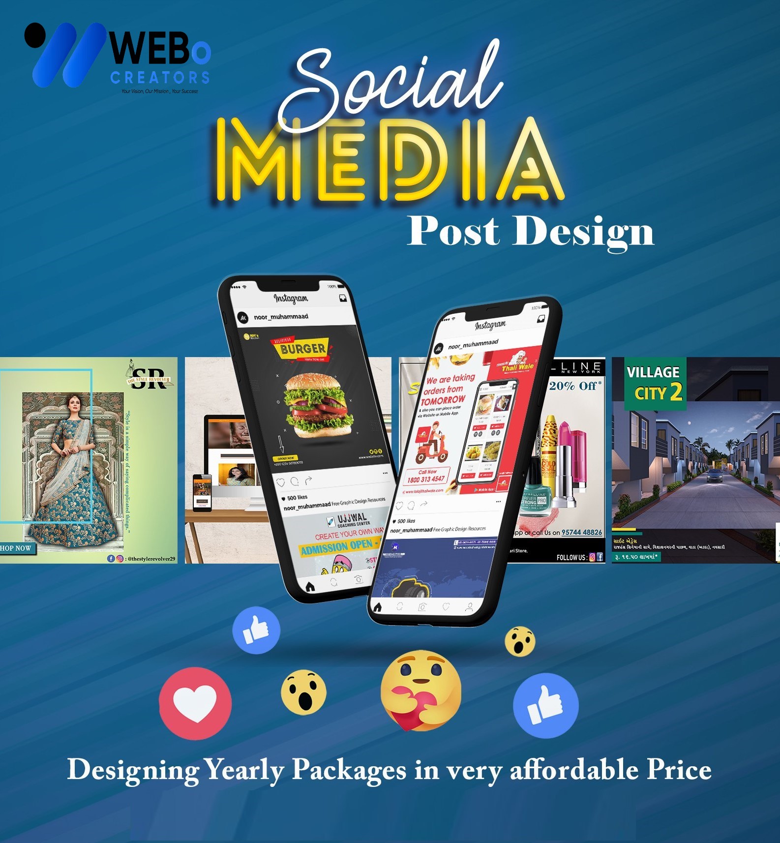Social Media Content Calendar Services Lahore 2026 Instagram Facebook LinkedIn posting automation