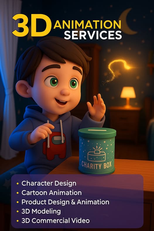 Motion Graphics Services - 3D Animation Studio Agency in Lahore