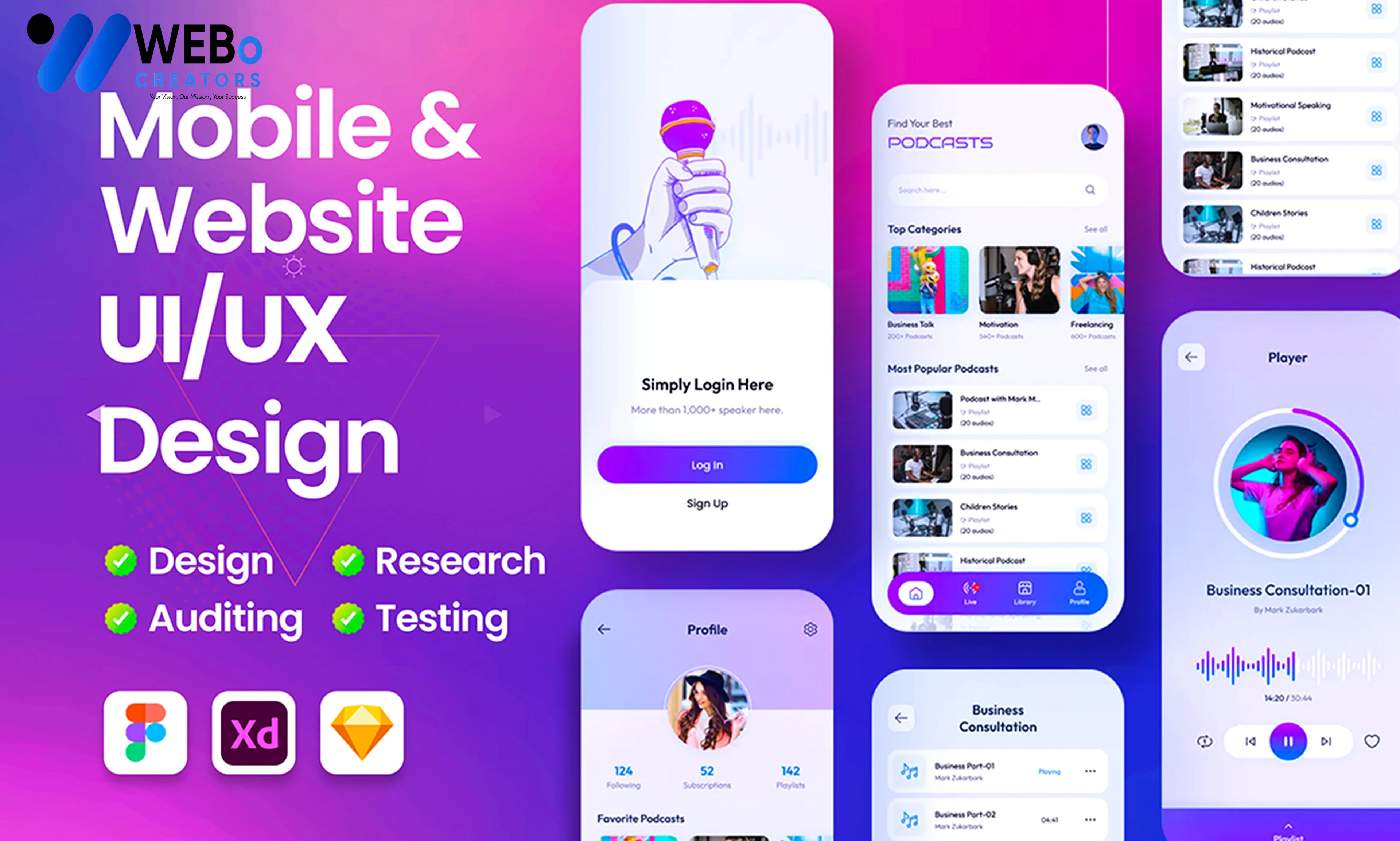 Flutter App UI/UX Design | Beautiful Flutter Interface Design in Lahore
